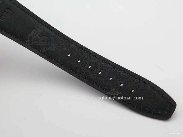 MIROTIME 0424 Effortless Portuguese IW544404 SS White Dial On Black Leather Strap A 7257